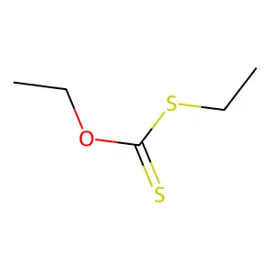 O,S-Diethyl dithiocarbonate structure
