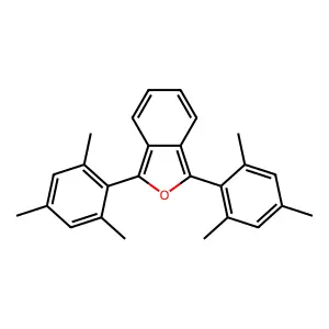 1,3-bis(2,4,6-trimethylphenyl)-2-benzofuran structure