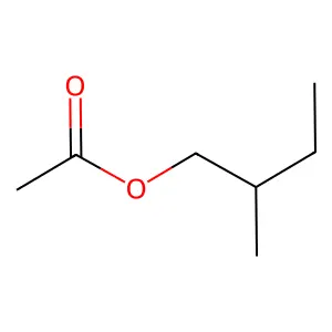 2-METHYLBUTYL ACETATE structure