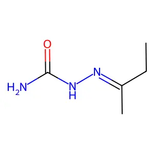 (butan-2-ylideneamino)urea structure