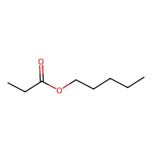Pentyl propionate structure