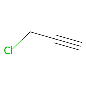 Propargyl chloride structure