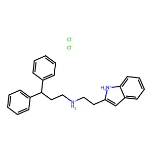Compound C25H28Cl2N2 structure