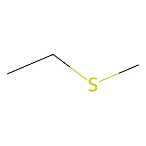 Ethyl methyl sulfide structure