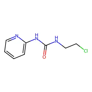 1-(2-chloroethyl)-3-pyridin-2-ylurea structure
