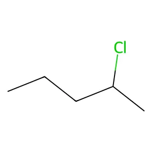 2-CHLOROPENTANE structure