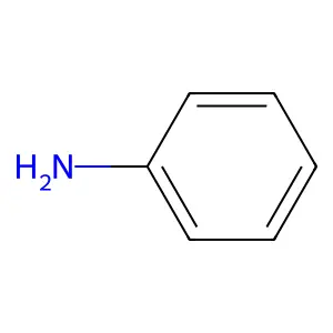 Aniline; Mesalazine EP Impurity K; Sodium Cyclamate EP Impurity B; Trimethoprim EP Impurity K structure