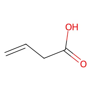 3-Butenoic acid structure