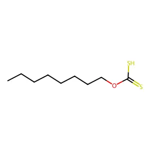 O-Octyl hydrogen dithiocarbonate structure