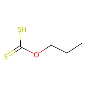 Propylxanthogenate structure