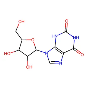 Compound C10H12N4O6 structure