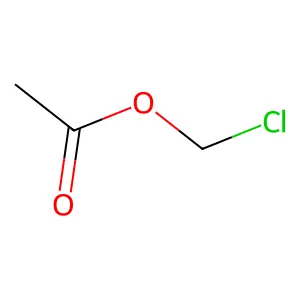 Chloromethyl acetate structure