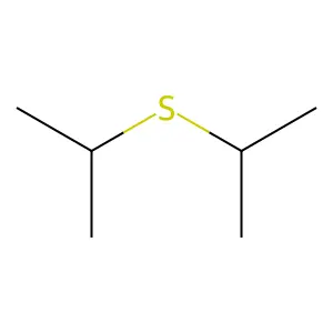 Diisopropyl sulfide structure