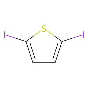 Compound C4H2I2S structure