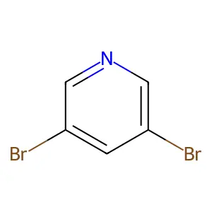 Compound C5H3Br2N structure