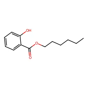 Hexyl salicylate structure