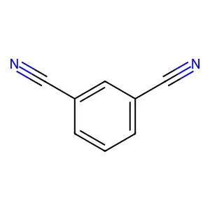 Isophthalonitrile structure