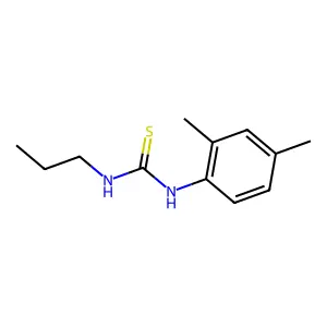 1-(2,4-dimethylphenyl)-3-propylthiourea structure