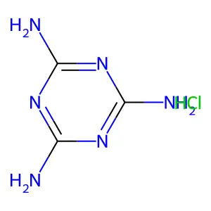 1,3,5-triazine-2,4,6-triamine;hydrochloride structure