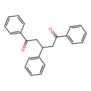 1,3,5-triphenylpentane-1,5-dione structure