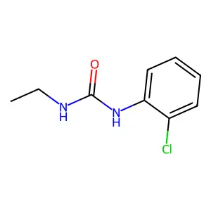 1-(2-chlorophenyl)-3-ethylurea structure