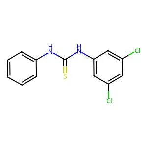 1-(3,5-dichlorophenyl)-3-phenylthiourea structure