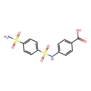 Compound C13H12N2O6S2 structure