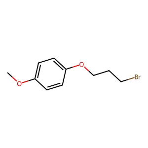 1-(3-bromopropoxy)-4-methoxybenzene structure