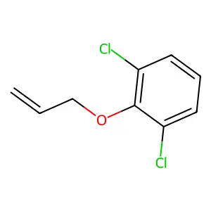 1,3-dichloro-2-prop-2-enoxybenzene structure