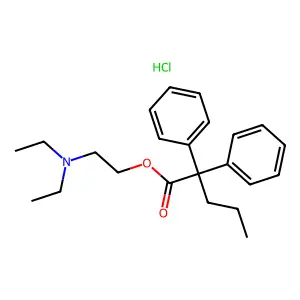 Proadifen hydrochloride structure