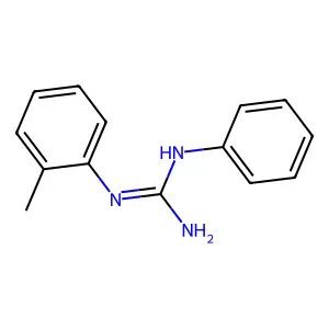 1-(2-methylphenyl)-3-phenylguanidine structure