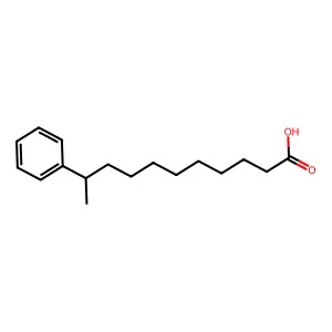 10-phenylundecanoic acid structure