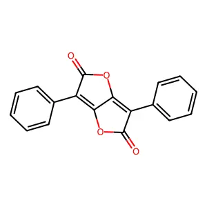 Pulvinic dilactone structure