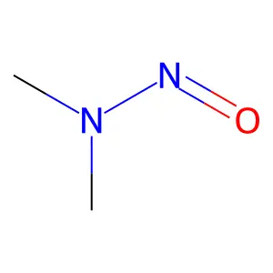 N-NITROSODIMETHYLAMINE structure