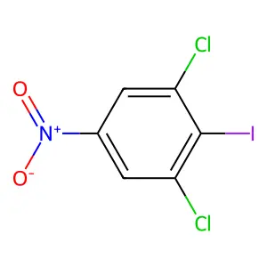 1,3-Dichloro-2-iodo-5-nitrobenzene structure