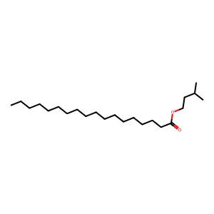 Isopentyl stearate structure
