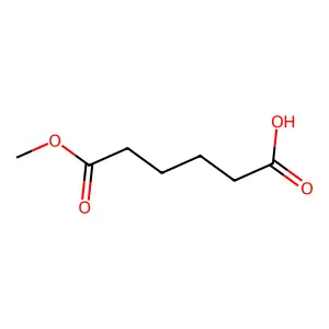 Monomethyl adipate structure