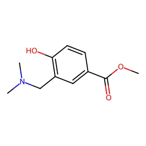 methyl 3-[(dimethylamino)methyl]-4-hydroxybenzoate structure