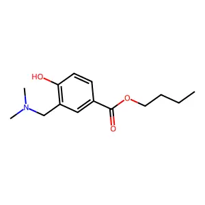 butyl 3-[(dimethylamino)methyl]-4-hydroxybenzoate structure