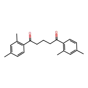 1,3-Di-(2,4-dimethyl-benzoyl)-propane structure