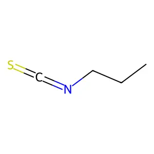 Propyl isothiocyanate structure