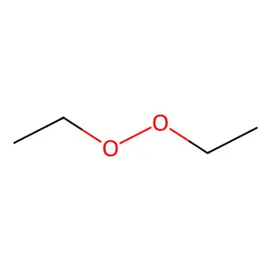 Diethyl peroxide structure