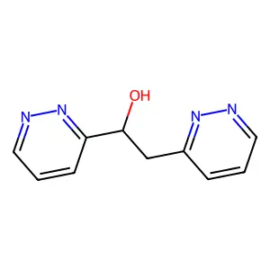 1,2-di(pyridazin-3-yl)ethanol structure