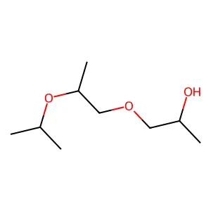 1-(2-propan-2-yloxypropoxy)propan-2-ol structure