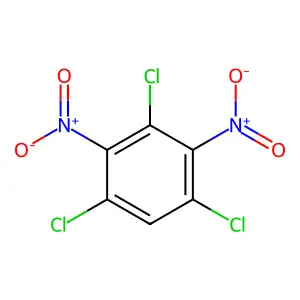 1,3,5-Trichloro-2,4-dinitrobenzene structure