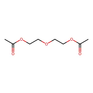 Diethylene glycol diacetate structure