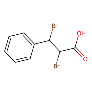 Compound C9H8Br2O2 structure