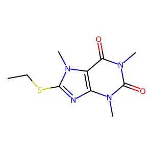 Compound C10H14N4O2S structure