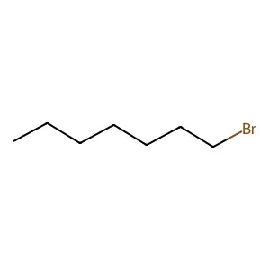 1-BROMOHEPTANE structure