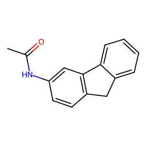 N-3-Fluorenylacetamide structure